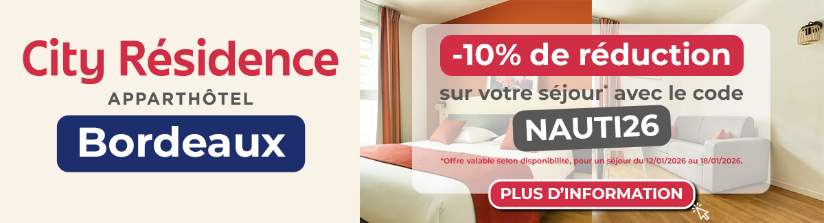 BANNIERE CITY RESIDENCE NAUTI PRO BORDEAUX