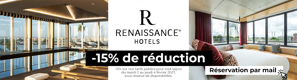 Offre partenaire Nauti Pro – 15 % de réduction au Renaissance Bordeaux